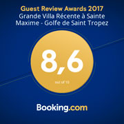 location villa sainte maxime - Booking Awards 2017